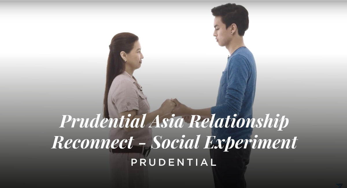 Bertrand – Prudential Asia Relationship Reconnect – Social Experiment